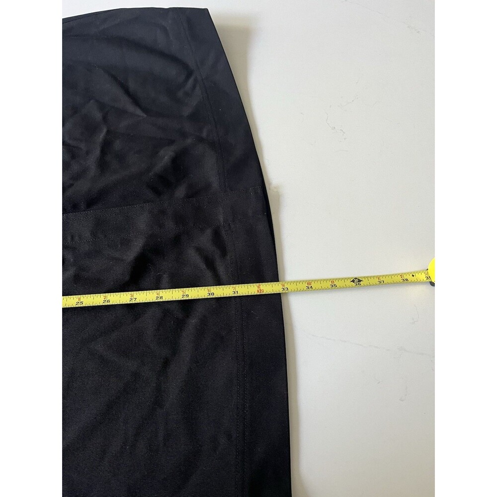 Sezane Black Clarine Skirt Size 2 - EUR 34 Pockets Button Front NWT - Picture 7 of 7